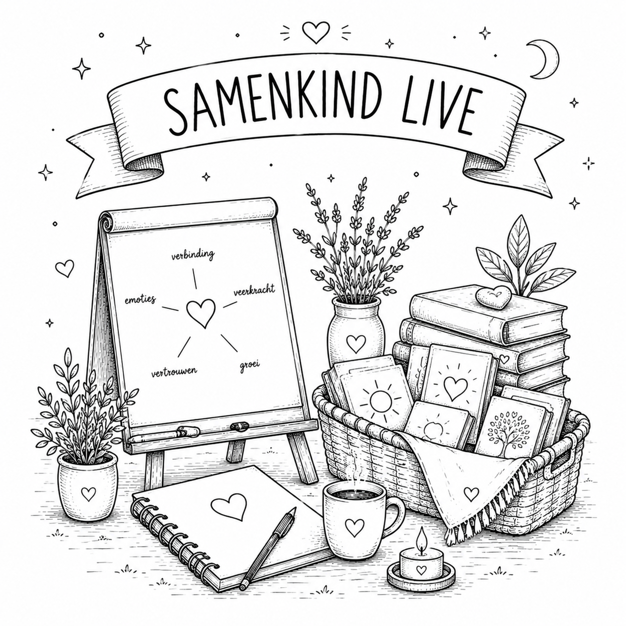 Samenkind LIVE! Workshop Veerkrachtig opgroeien en mini inspiratiemarkt